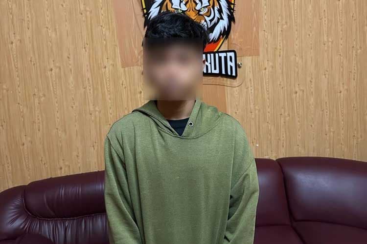 Viral di Medsos, Remaja Perusak Fasum Pantai Legian Diamankan Polsek Kuta