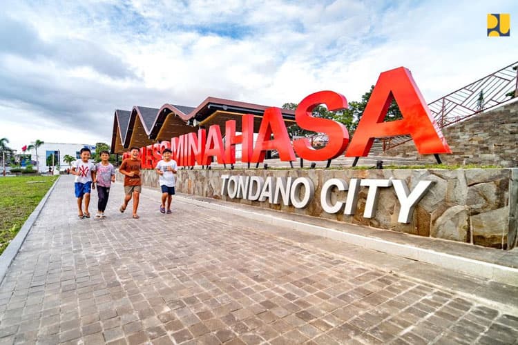 Kementerian PUPR RI Lakukan Penataan Kawasan Tondano Kabupaten Minahasa