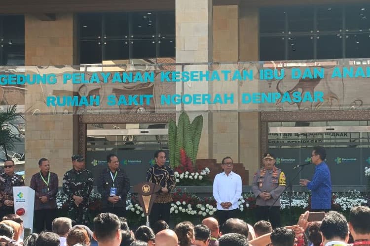 RSUP Ngoerah Bangun Gedung Pelayanan Kesehatan Ibu dan Anak, Presiden Jokowi: Akan Kurangi Angka Kematian