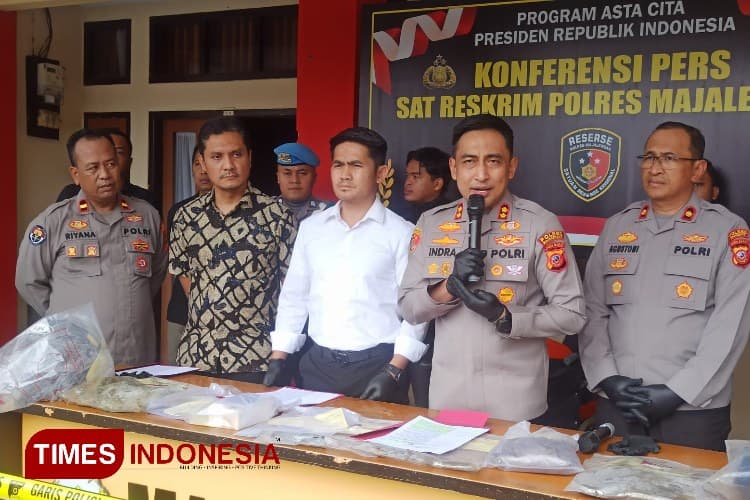 Polres Majalengka Ringkus Pembunuh Pria Bersimbah Darah di Persawahan, Ini Motif Pelaku