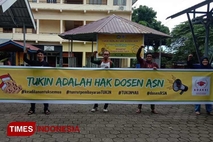 Tuntut Pembayaran Tukin, Dosen FIB Unkhair Ternate Berencana Gelar Aksi